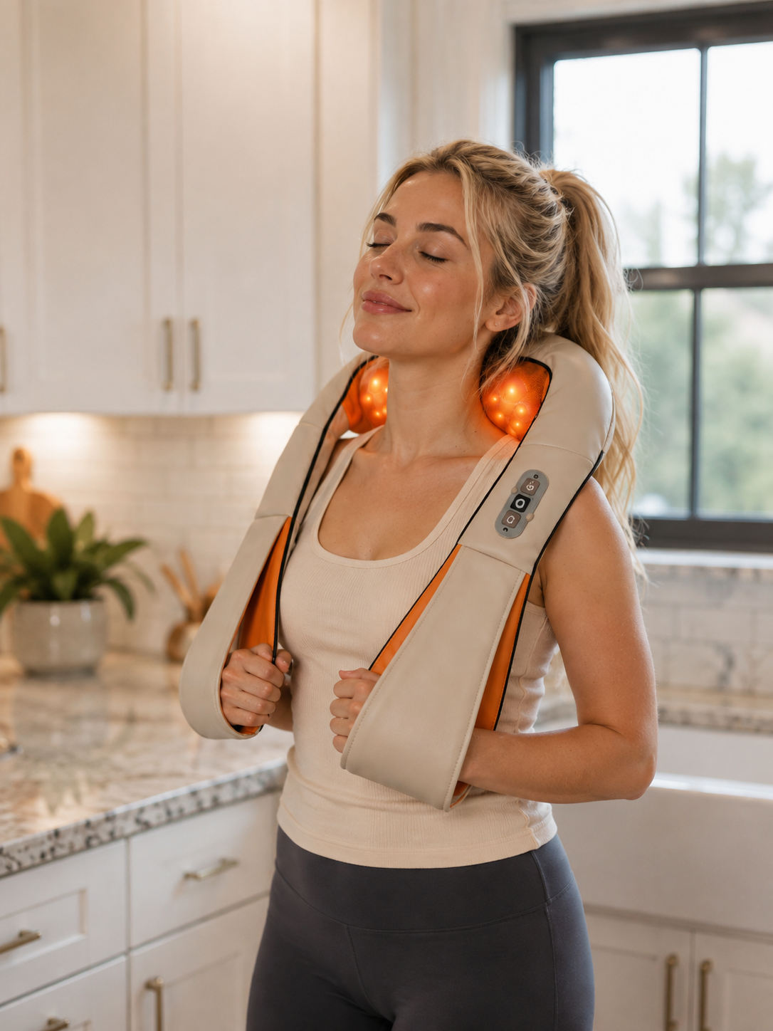 Tervuno Heat — Heated Shiatsu Neck & Shoulder Massager