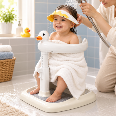 Baby Duck Bath Support Toy + Gift Hat