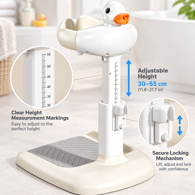 Baby Duck Bath Support Toy + Gift Hat