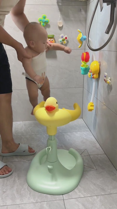 Baby Duck Bath Support Toy + Gift Hat